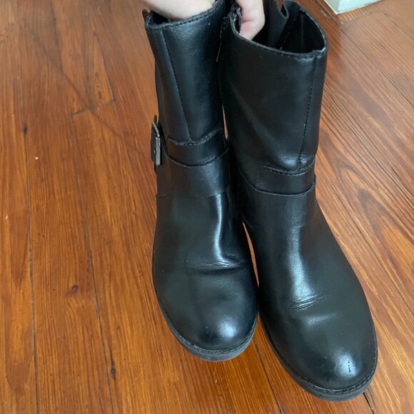 STYLE & CO BLACK GIANARA BIKER BOOTS - Picture 3 of 5